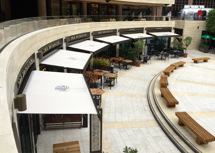 retractable automatic awnings