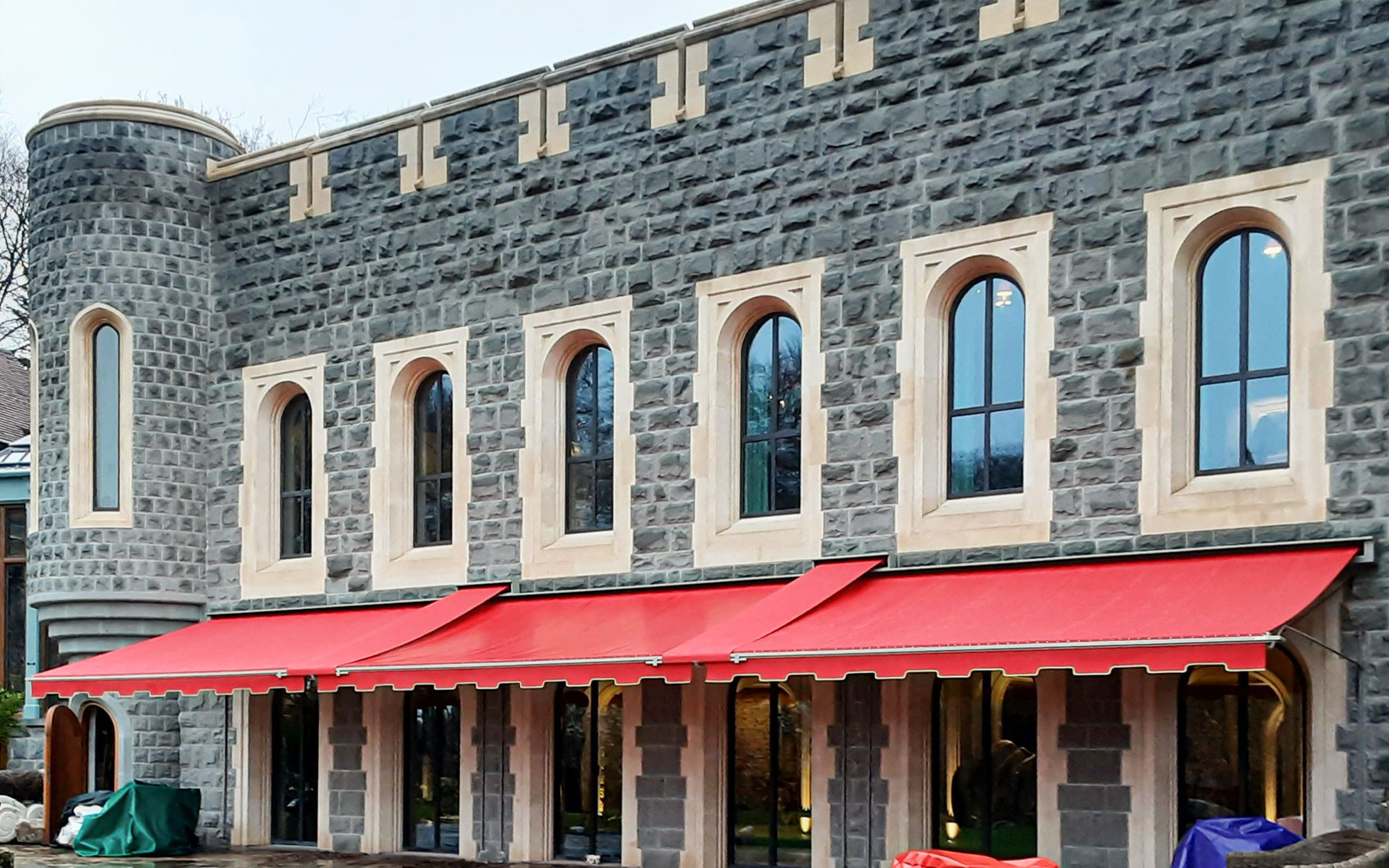 Victorian awnings with junctions by Morco