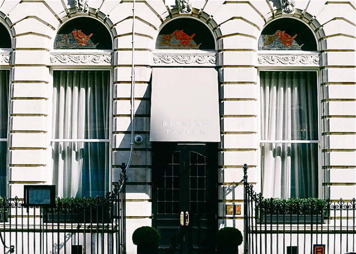 Bespoke Rib Panel® entrance awnings for The London Edition Hotel