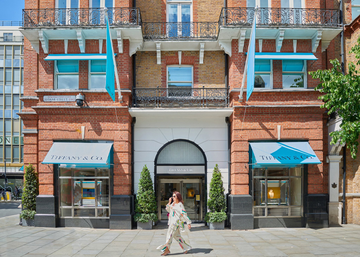 Tiffany Sloane Street Front Elevation